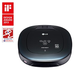 Ny robot støvsuger i Ocean Black farge med Smart Inverter Motor ™, og bedre rengjøring i hjørner2